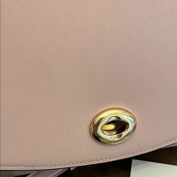 Coach Blush Pink and Beige Shoulder Bag main image 1